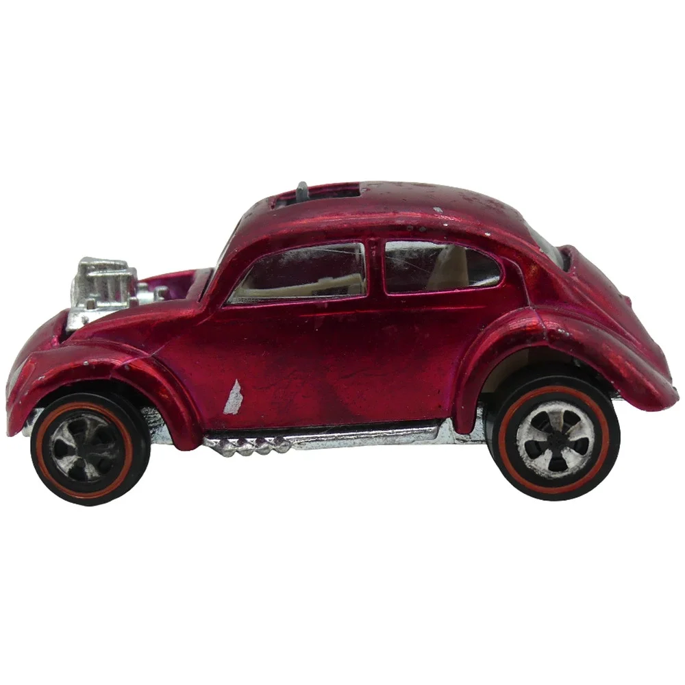 Vintage 1968 Mattel Hot Redline Wheels Custom Volkswagen Bug Diecast Car